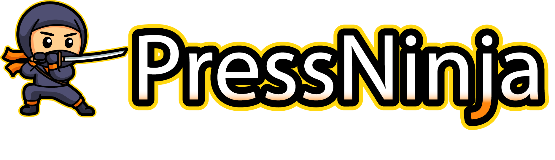 press ninja horizontal logo